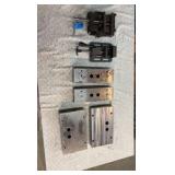 (2) VISE grips and 4 aluminum blocks 2 1/2” thick and 1’ long