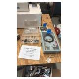 CENTRAL Pneumatic air micro die Grinder 47869; Shanks; box of abrasive tools