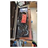 RADIUS gage set; Starrett micrometers; calipers