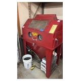 Ace sand blaster cabinet.