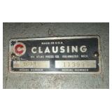 Clausing 1633 Drill Press with Heavy Duty Steel machining table.