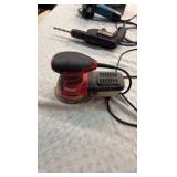 CHICAGO angle grinders, Bauer orbital sander, and skil drill