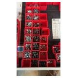 HARDWARE: Steel dowel pins, socket set screws, flathead socket cap