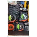 PEEN ball hammers; tape measures, tape and more