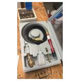 CENTRAL Pneumatic air micro die Grinder 47869; Shanks; box of abrasive tools