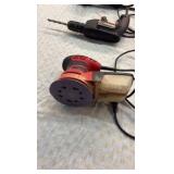 CHICAGO angle grinders, Bauer orbital sander, and skil drill