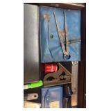 CALIPERS, Scopes, radius gage, hex keys, picks