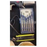 PRECISION screwdriver set, tape, glue gun and more