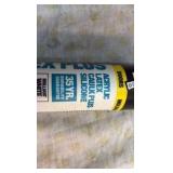 (5) ALEX Plus acrylic latex caulk (2) Loctite