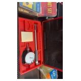 RUST Gard 22 in. liner; rubber grommets; Storehouse e-clips; cylinder gauge; Norton Superabrasive grinder wheel; Butane