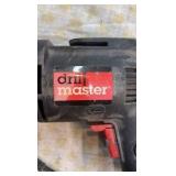 DEWALT grinder and sawzall, and Drill Master drill