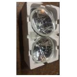 TRI-BAR 7″ round racing headlights