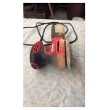 CHICAGO angle grinders, Bauer orbital sander, and skil drill