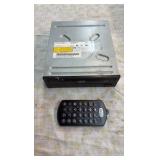 2 DVD players, USB port, memory chips.