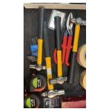 PEEN ball hammers; tape measures, tape and more