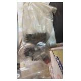 (2) HARDWARE 6- drawer storage unit, hardware