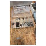 CENTRAL Pneumatic air micro die Grinder 47869; Shanks; box of abrasive tools