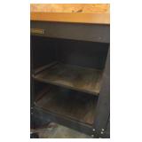 Harbor Freight 5-drawer steel work station with a maple top 42606.