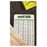 CASIO scientific calculator; Adjustable hook spanner; HSS parallel shank twist drills