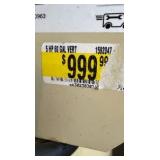 INGERSOLL Rand 5HP 60 Gallon single-stage air compressor