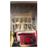 MIX of precision measuring instruments, small hand tools