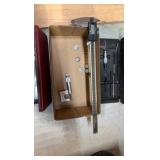 DIGITAL caliper; dial caliper; t-handle and rods in case