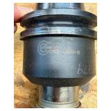 (10) CNC CV40 assorted tool holders with cutters & drills for milling