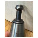 (10) CNC CV40 assorted tool holders with cutters & drills for milling