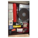 RUST Gard 22 in. liner; rubber grommets; Storehouse e-clips; cylinder gauge; Norton Superabrasive grinder wheel; Butane