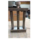 SCRIBING block; B-square arbor press