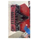 (3) WALL mounted holders with machine tool fixture clamping kit