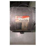 6" BENCH Buffer on stand, Buffalo 6" Bench grinder  with polishing kit & other items on stand