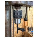 Clausing 1633 Drill Press with Heavy Duty Steel machining table.