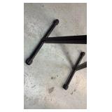 (2) HAULMaster adjustable roller stands