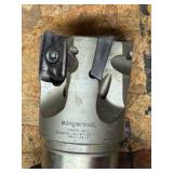 (10) CNC CV40 assorted tool holders with cutters & drills for milling