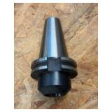 (10) CNC CV40 assorted tool holders with cutters & drills for milling