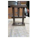 SCRIBING block; B-square arbor press