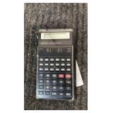 CASIO scientific calculator; Adjustable hook spanner; HSS parallel shank twist drills