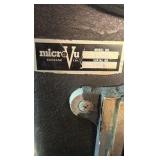 VINTAGE Micro-VU 400 compact optical comparator