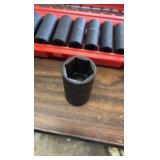IMPACT socket set with a swivel-head breaker