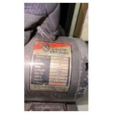 6" BENCH Buffer on stand, Buffalo 6" Bench grinder  with polishing kit & other items on stand