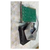 2 DVD players, USB port, memory chips.