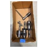 KEYED drill chucks on Morse Tapers, Jacob-style drill chuck