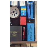 CALIPERS, Scopes, radius gage, hex keys, picks