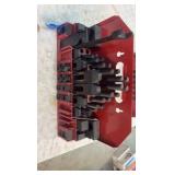 (3) WALL mounted holders with machine tool fixture clamping kit