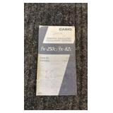 CASIO scientific calculator; Adjustable hook spanner; HSS parallel shank twist drills