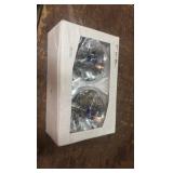 TRI-BAR 7″ round racing headlights