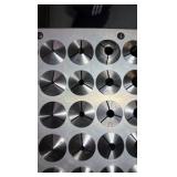 APPROX 35 round collets