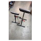 (2) HAULMaster adjustable roller stands