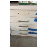 5-DRAWER white tool box